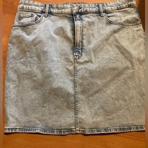 H&M jean skirt